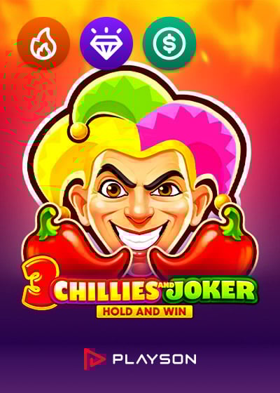 3 Chillies and Joker Hold and Win